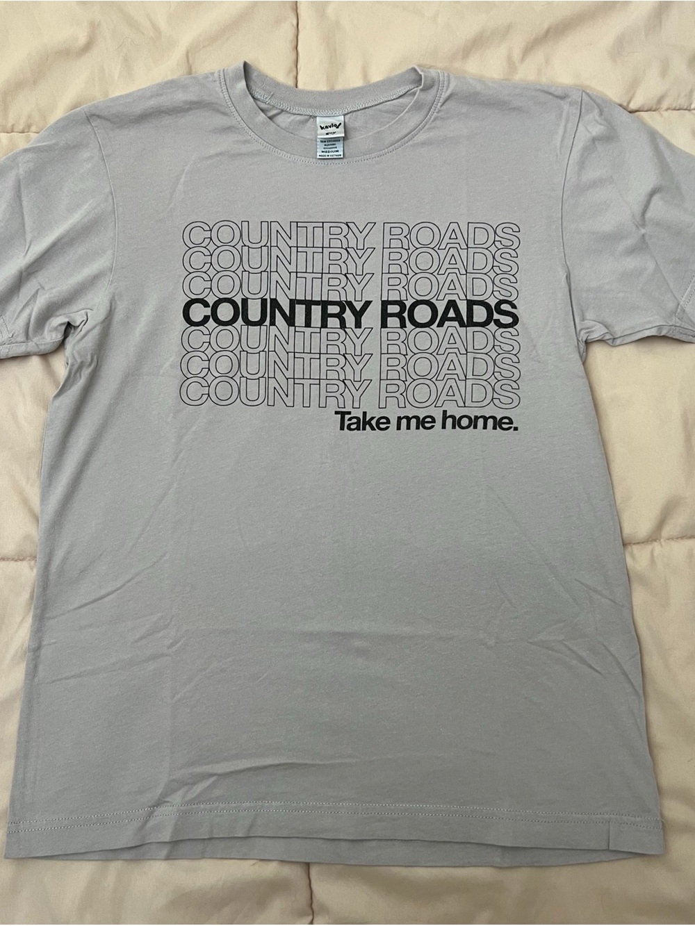 T-shirt Bundle 2 for $10 John Denver "Country Roads" Graphic Tee